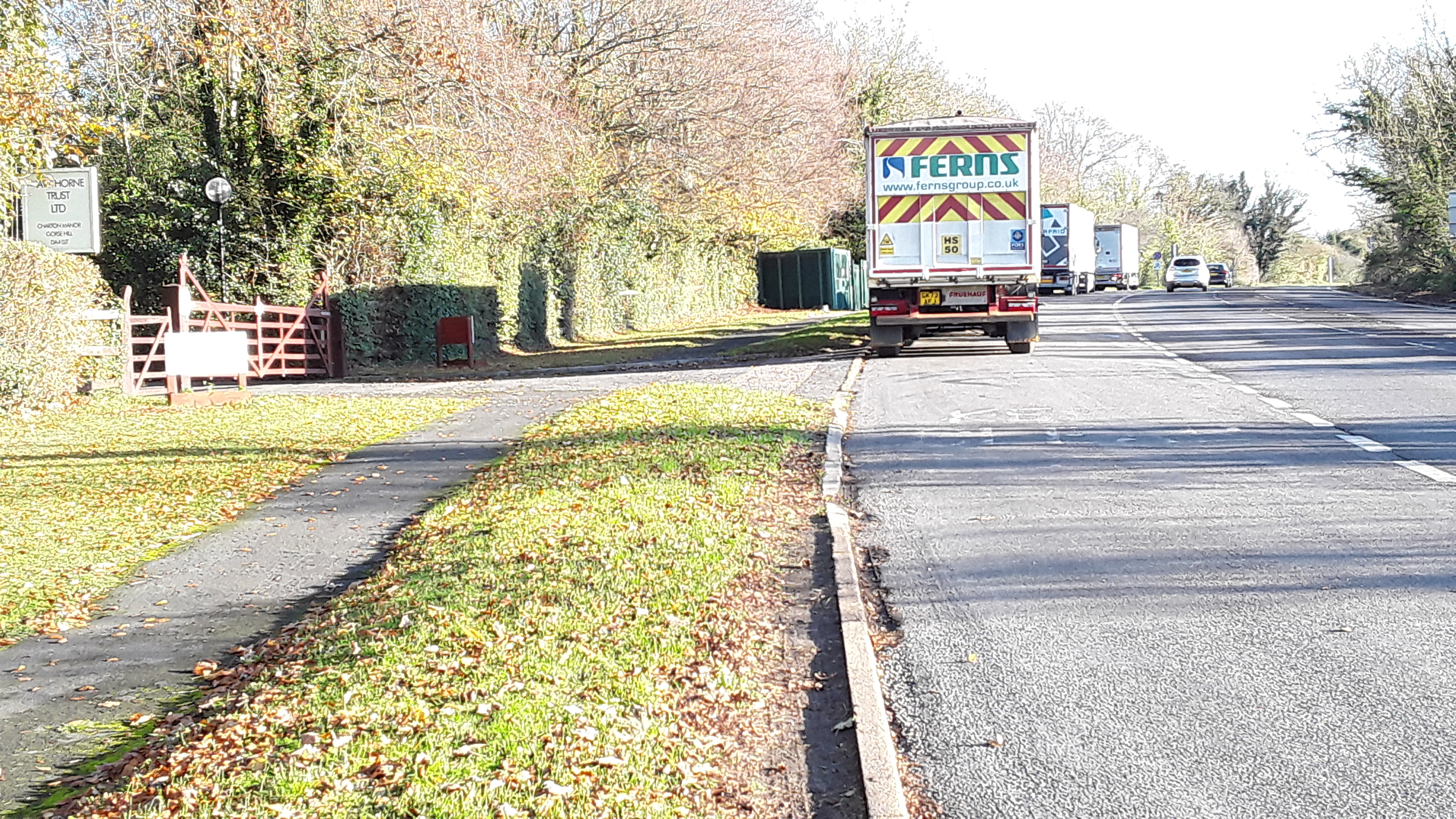 pic of artificial layby