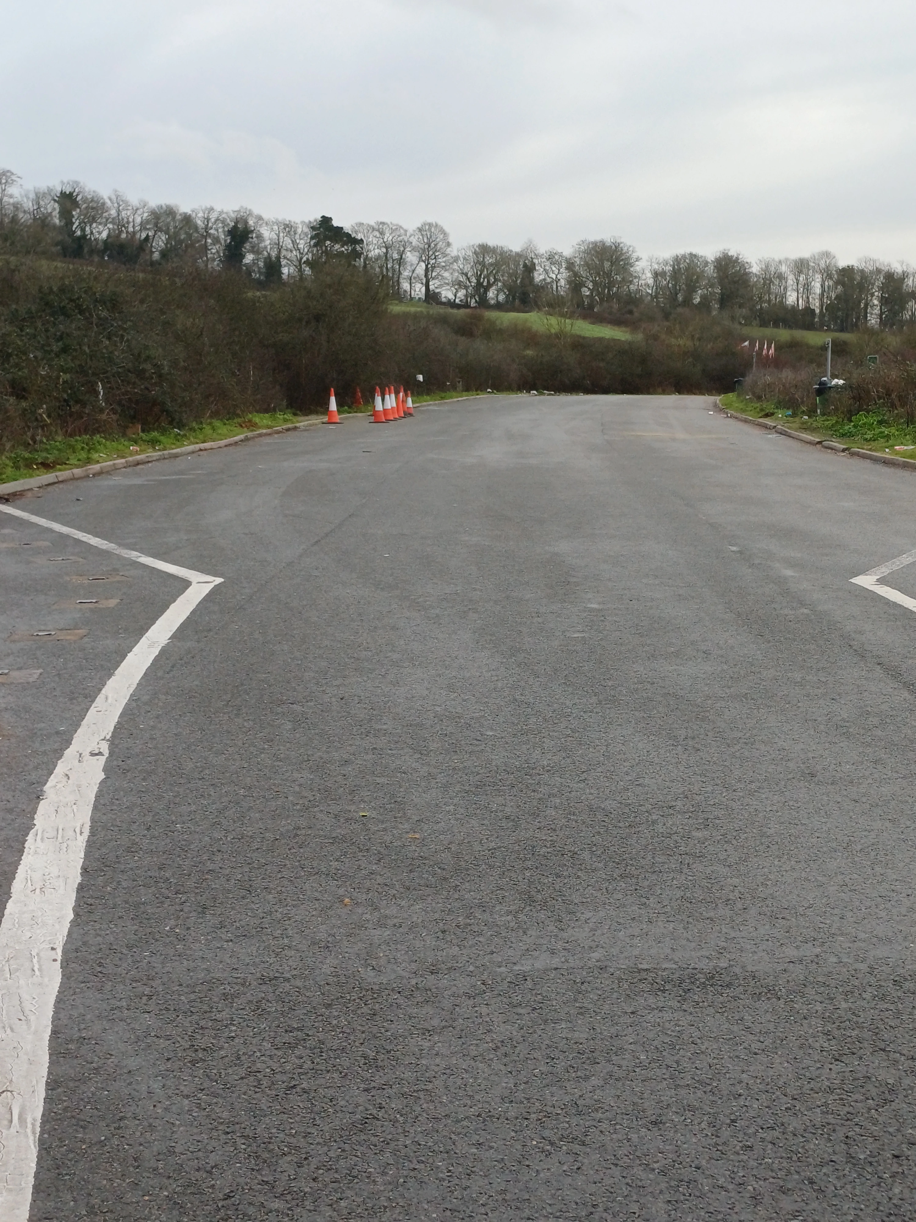 pic of layby in Tunbridge Wells bypass