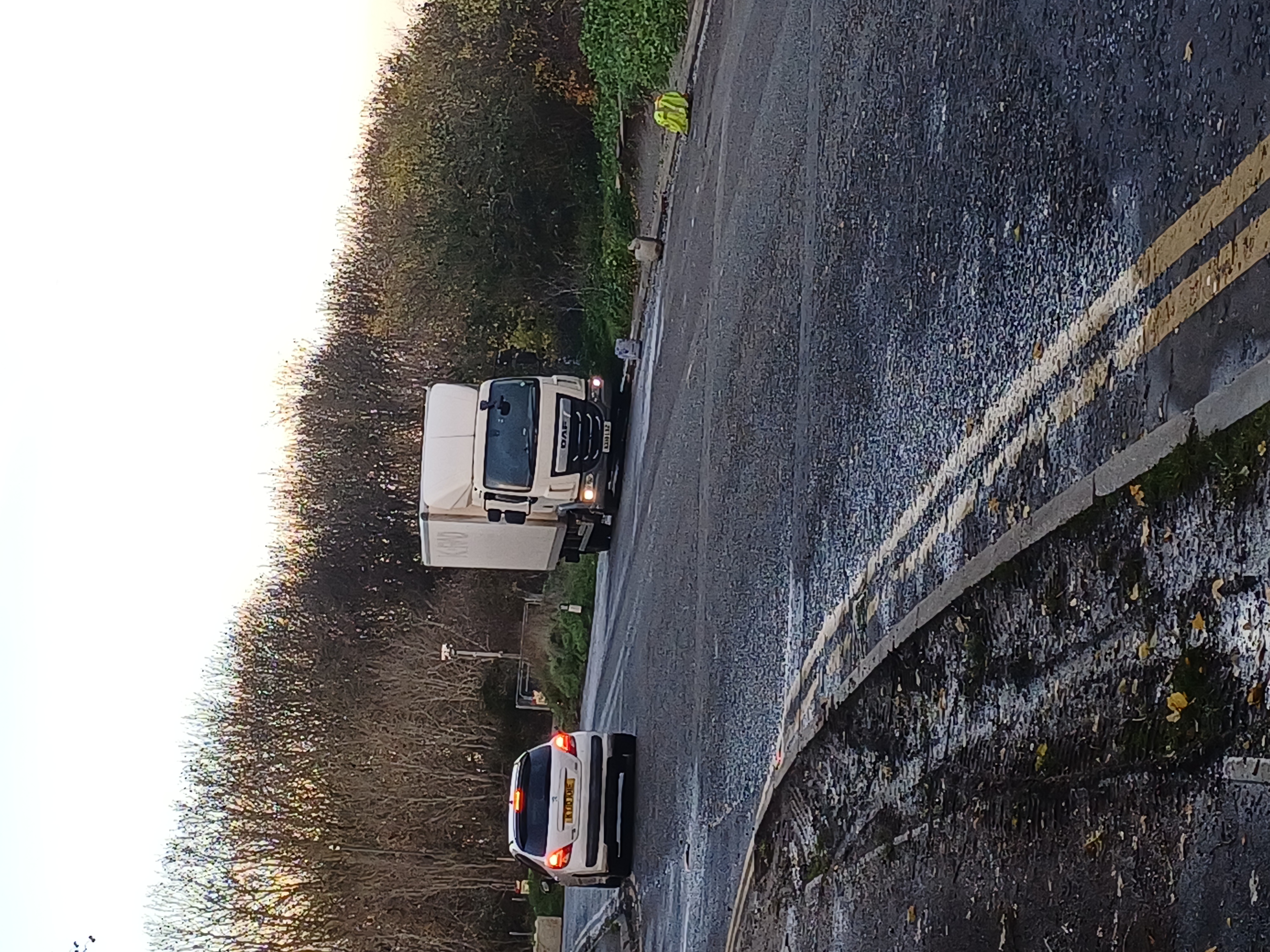 talking CCTV at a layby